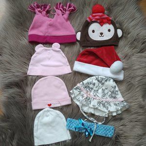 🔴 CLEARANCE 6/$20 baby hats